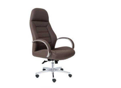 Stuhl Polsterung Kunstleder Bürostühle Moderne Computerstühle Möbel Braun